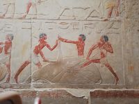 Die Fresken in Sakkara