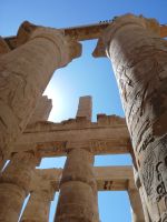 In Himmelreichende Säulen - Karnak Tempel