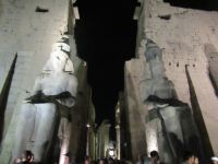 Luxor Tempel - Kolossalstatuen 