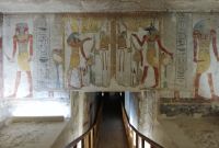 Luxor - Tal der Könige - Korridor zur Grabkammer der Tausret