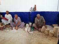 Alabaster Manufaktur - wie wird es von Hand bearbeitet