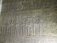 Die Reliefs im Horus Tempel von Edfu