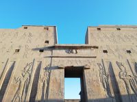 Edfu - Horus Tempel - das Portal