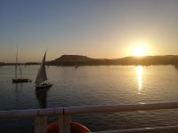 Abendstimmung auf dem Nil