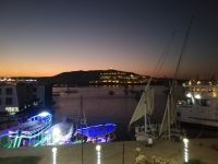 Assuan - Blick auf Nil von der Uferpromenade