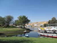 Die schöne Landschaften am Nil