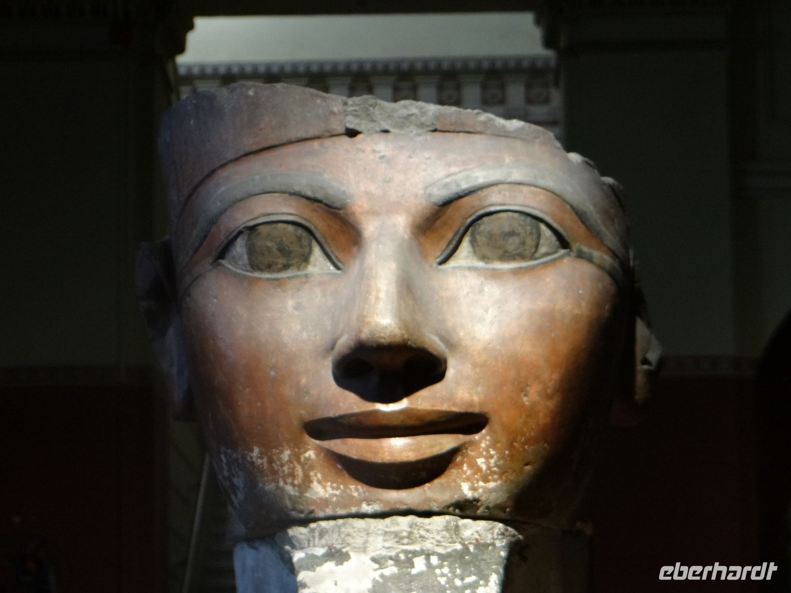 Kairo, Ägyptisches Museum, die schöne Hatschepsut, der einzige weibliche Pharao. Ihre 20-jährige Herrschaft brachte Wohlstand und Frieden.