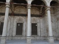 Kairo, Alabastermoschee, die Arkaden könnten auch in Florenz stehen, sie erinnern an die Renaissance.