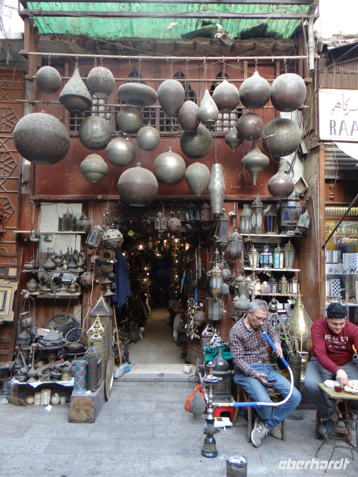 Kairo, Basar Chan al Chalili, auch alte Handwerkskunst findet sich hier.