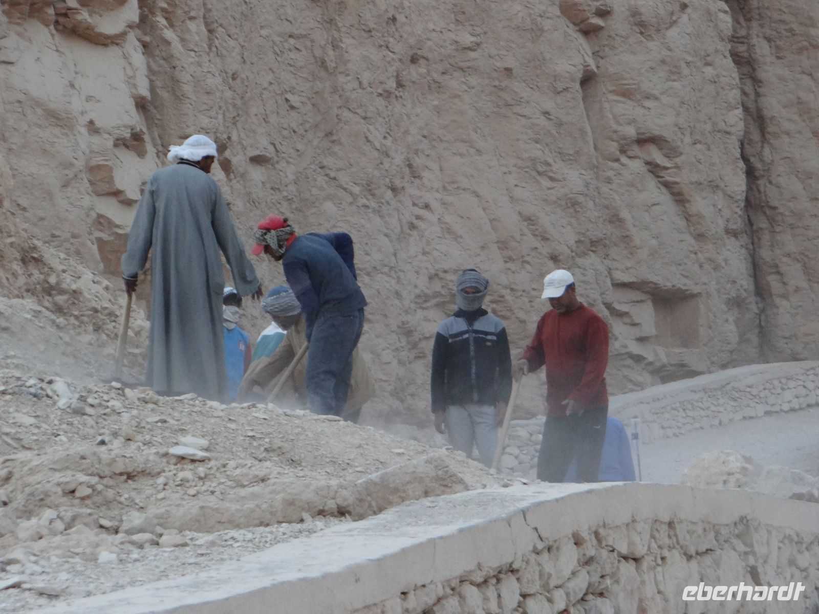 Theben, Tal der Könige, die Ausgrabungen gehen weiter.
