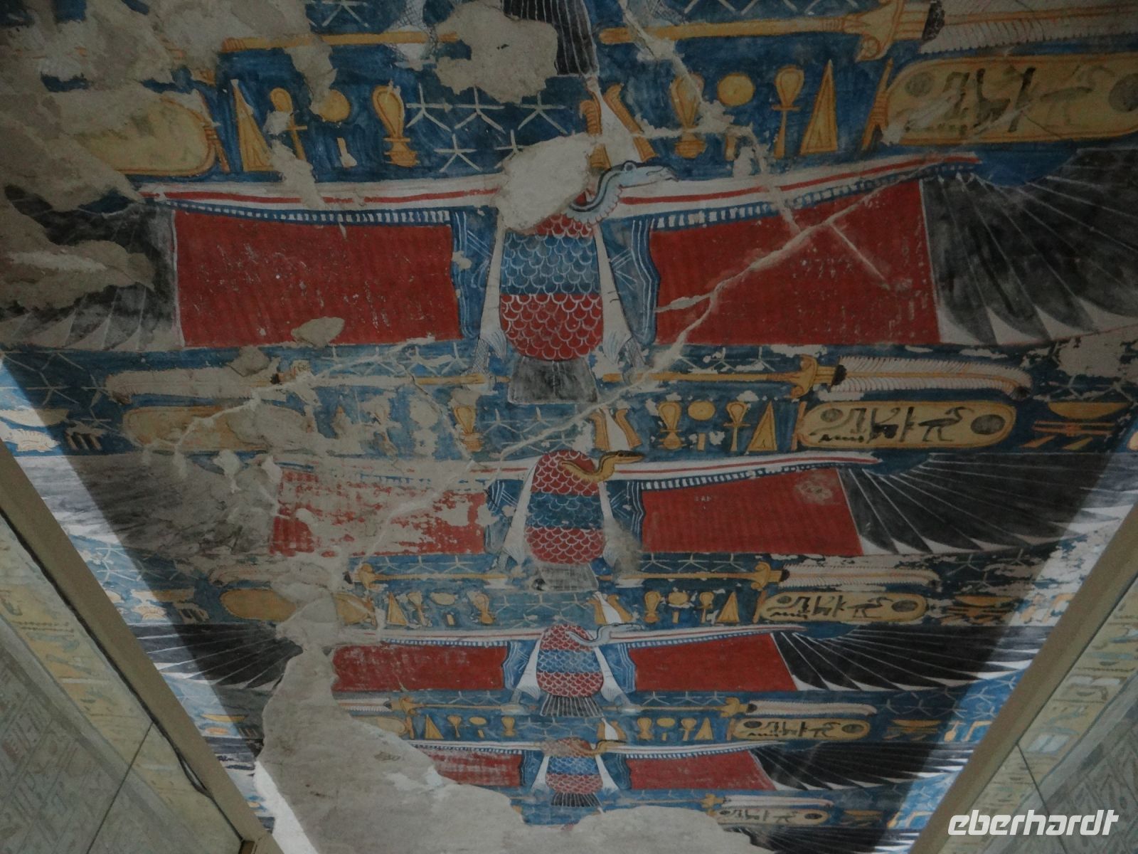 Theben, Tal der Könige, die Grabstätte von Saptah ist unvollendet.