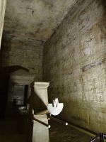 Edfu, Horus-Tempel, das Allerheiligste mit der Nilbarke