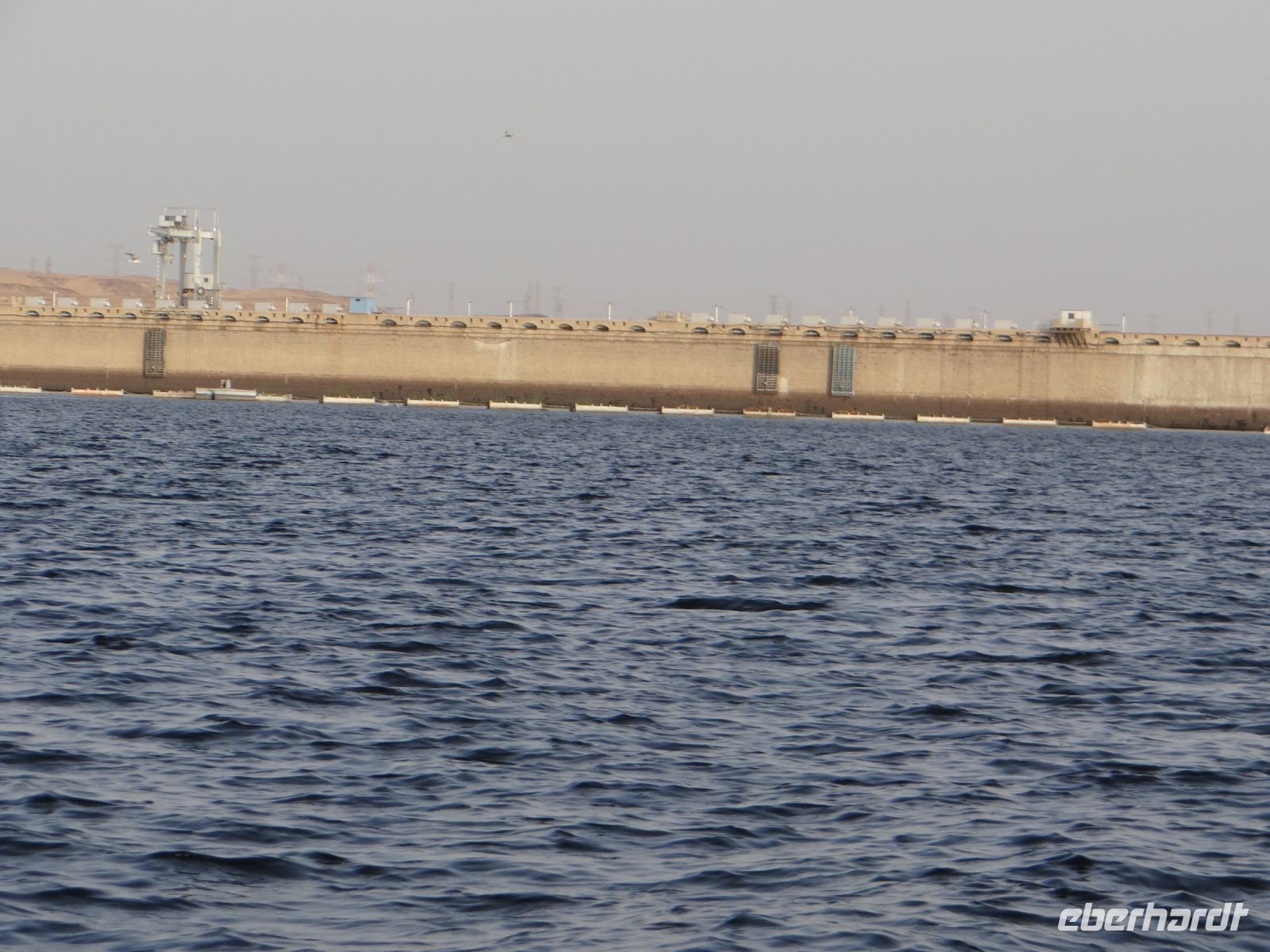 Assuan, der kleine Staudamm