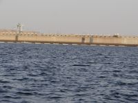 Assuan, der kleine Staudamm