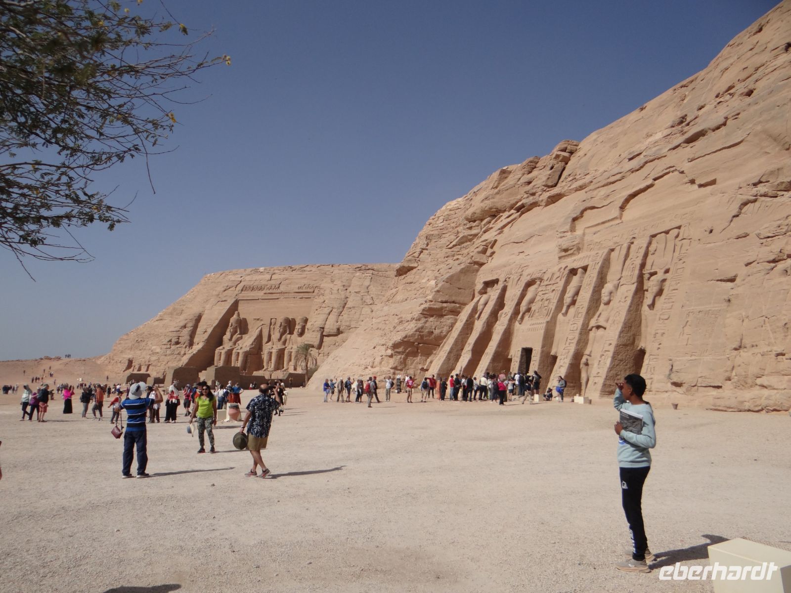 Abu Simbel, ein letzter Blick zurück
