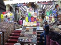 Assuan, unser Gewürzhändler auf dem Basar 