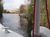 Assuan, malerische Fahrt auf dem Nil