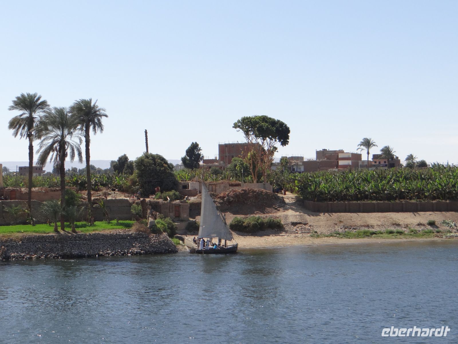 Nilkreuzfahrt, Uferstillleben