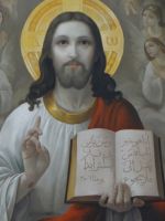 Hurgadha, koptische Kirche, die Bilder sind süßlich schön und sehr ansprechend.