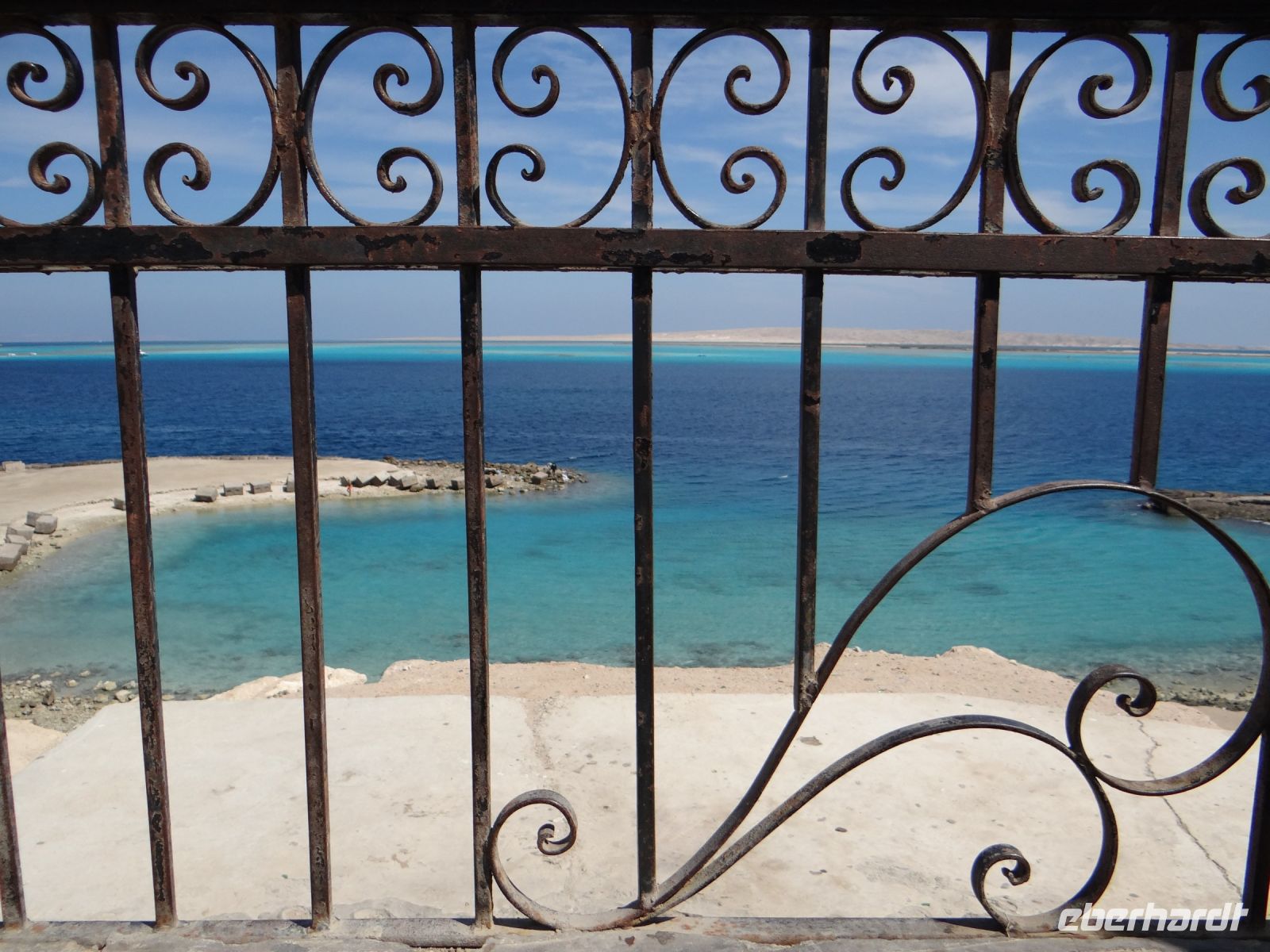 Hurgadha, Panorama, was für eine Wasserfarbe.