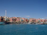 Hurgadha, die Marina vom Boot aus betrachtet