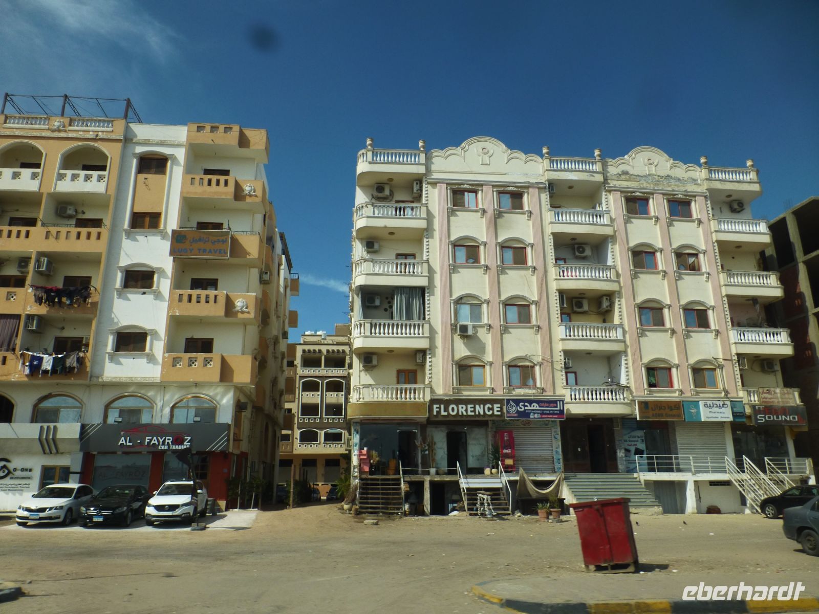 Hurgadha, Straßenbild