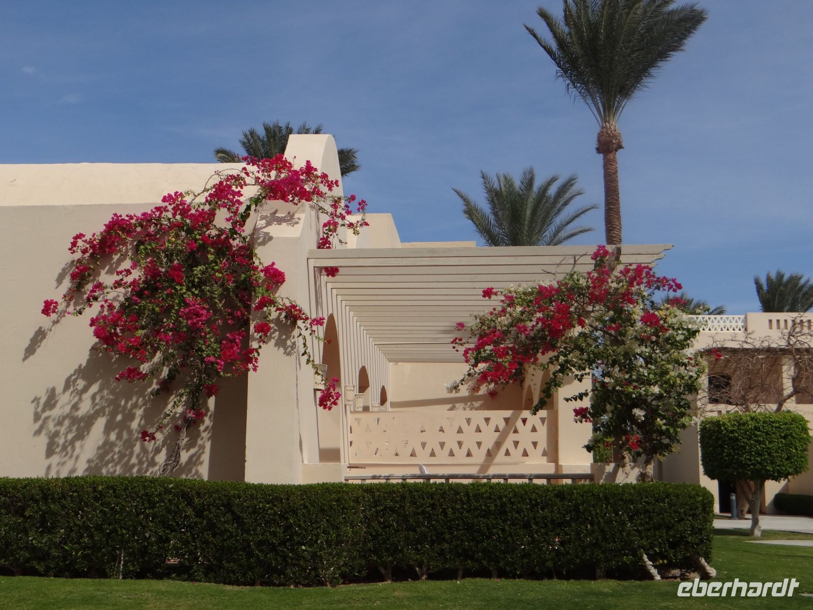 Hurgadha, man wähnt sich in einem Villenvorort.