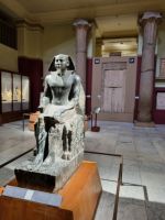 Kairo - Ägyptisches Nationalmuseum (Statue von König Khafre)