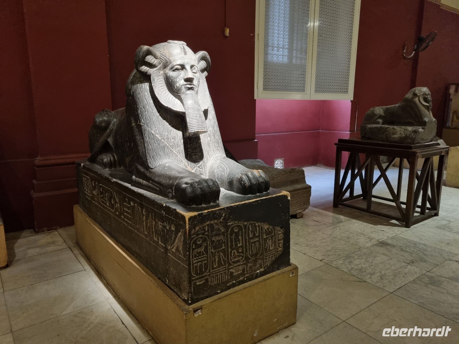 Kairo - Ägyptisches Nationalmuseum (Sphinx von Amenemhat III.)