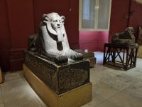 Kairo - Ägyptisches Nationalmuseum (Sphinx von Amenemhat III.)