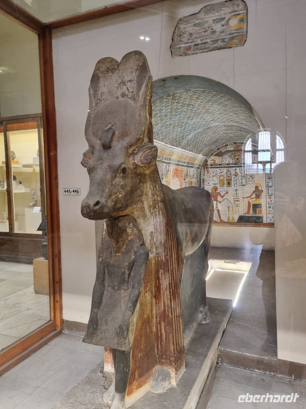 Kairo - Ägyptisches Nationalmuseum (Schrein der Göttin Hathor)