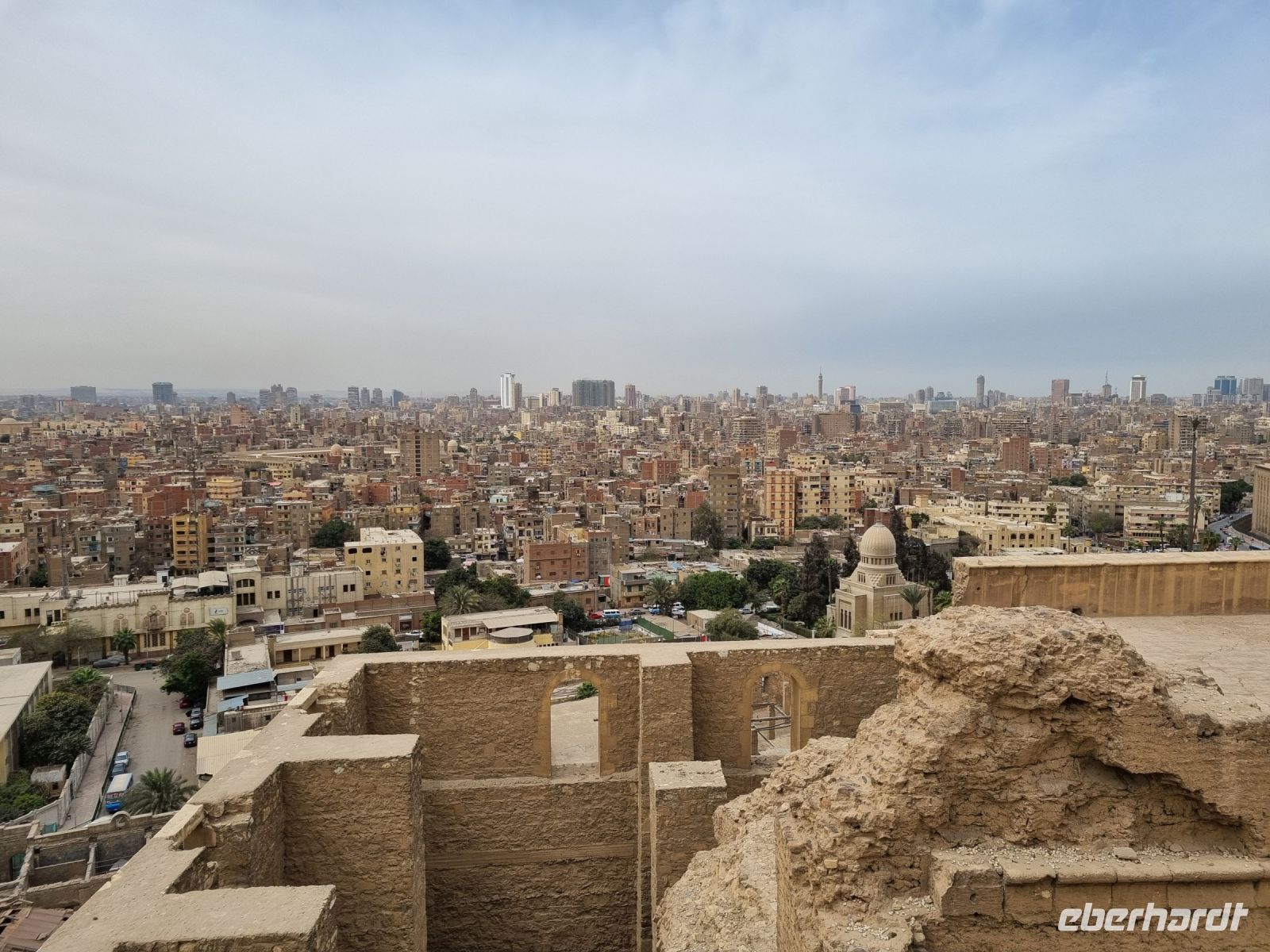 Kairo - Ausblick von der Zitadelle auf die Stadt...