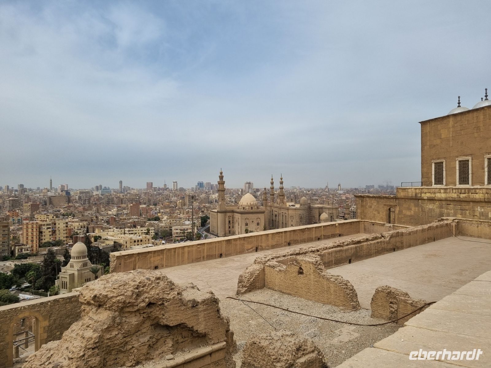 Kairo - Ausblick von der Zitadelle auf die Stadt...