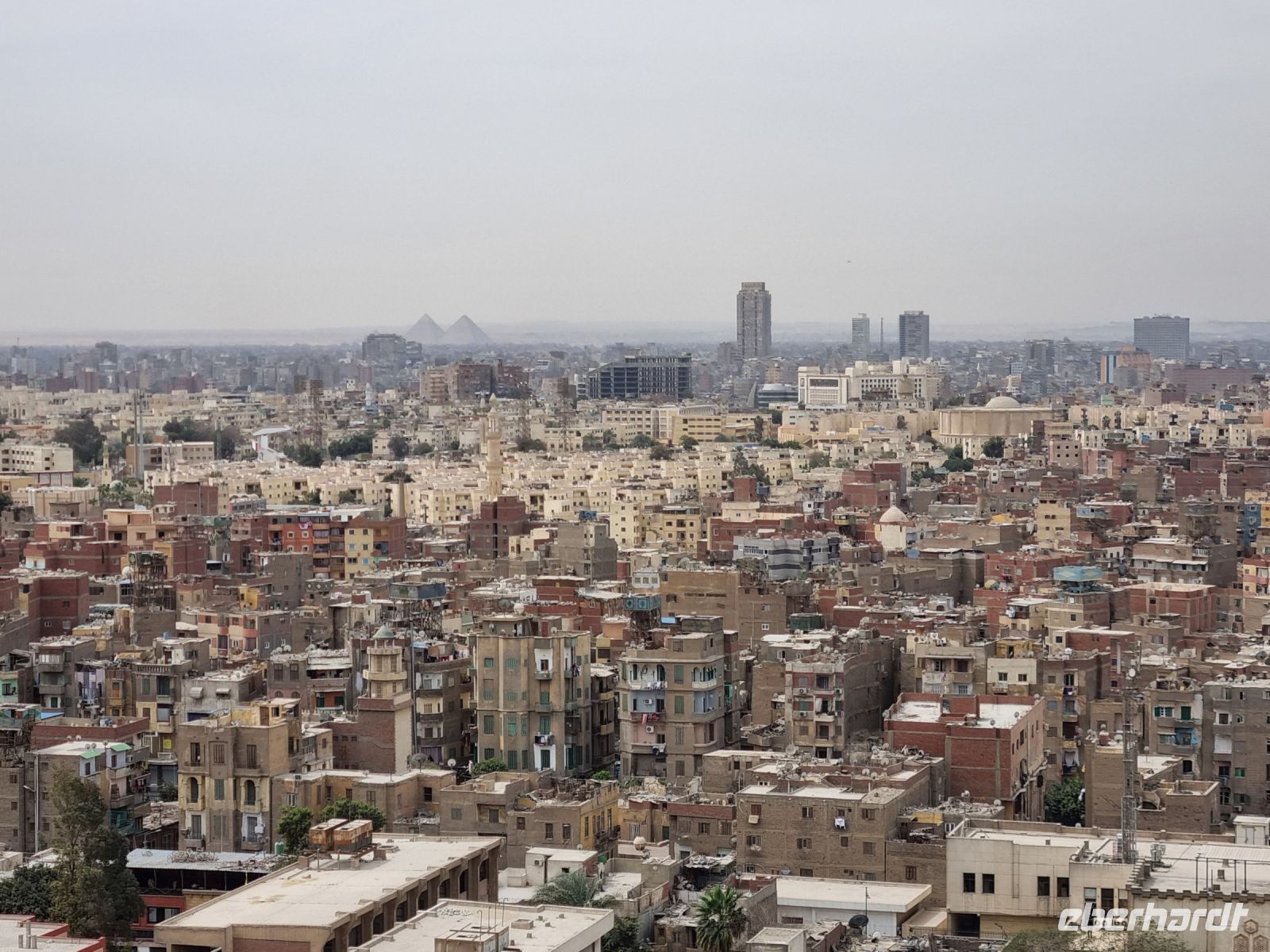 Kairo - Ausblick von der Zitadelle auf die Stadt...