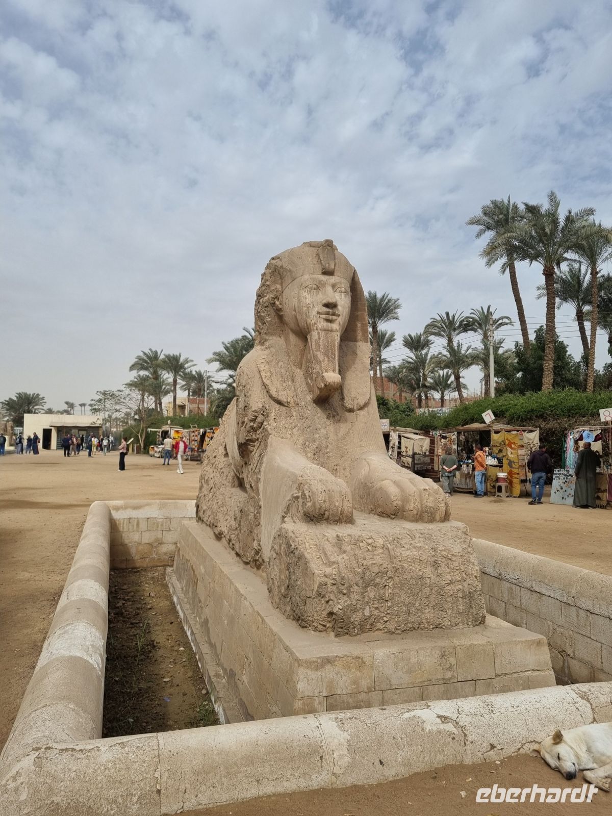 Memphis - Alabaster-Sphinx