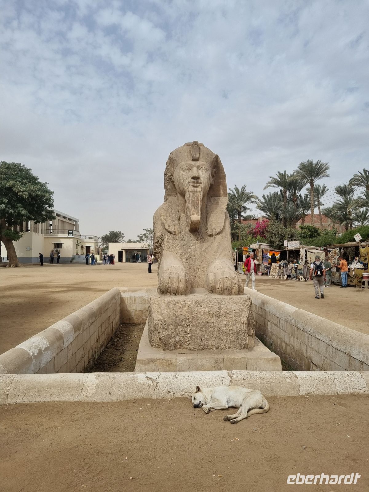 Memphis - Alabaster-Sphinx