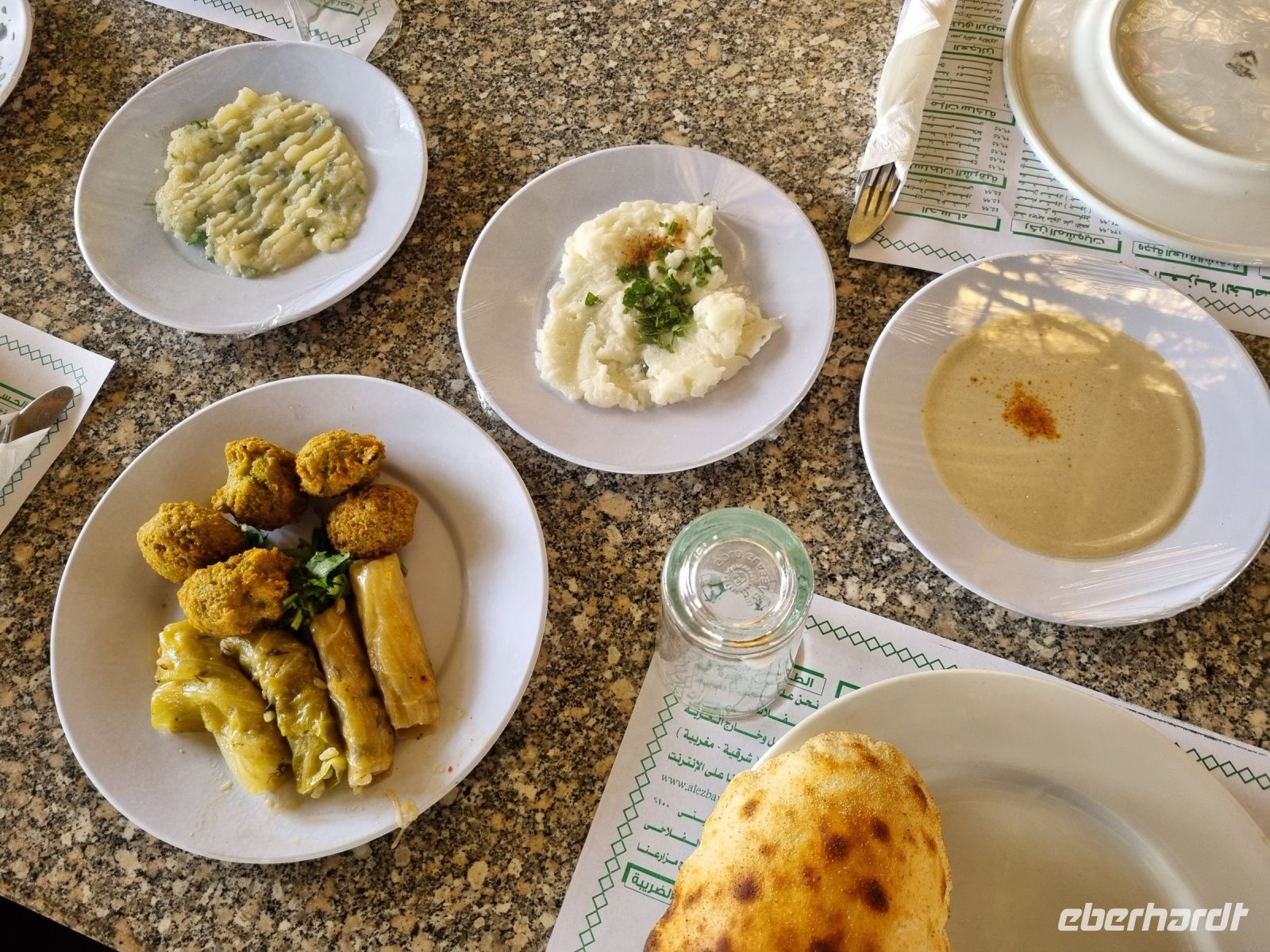 Mittagessen im Restaurant 