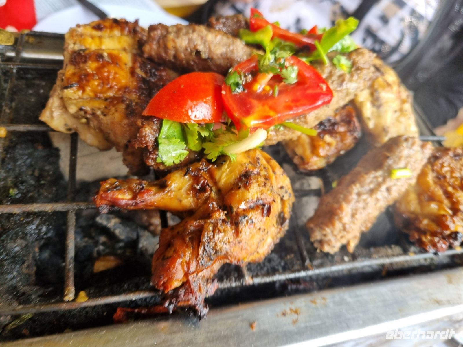 Mittagessen im Restaurant 