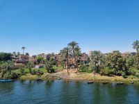 Fahrt auf dem Nil von Luxor nach Edfu...