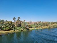 Fahrt auf dem Nil von Luxor nach Edfu...