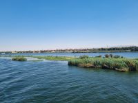Fahrt auf dem Nil von Luxor nach Edfu...