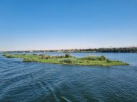 Fahrt auf dem Nil von Luxor nach Edfu...