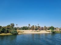 Fahrt auf dem Nil von Luxor nach Edfu...