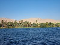 Fahrt auf dem Nil von Luxor nach Edfu...