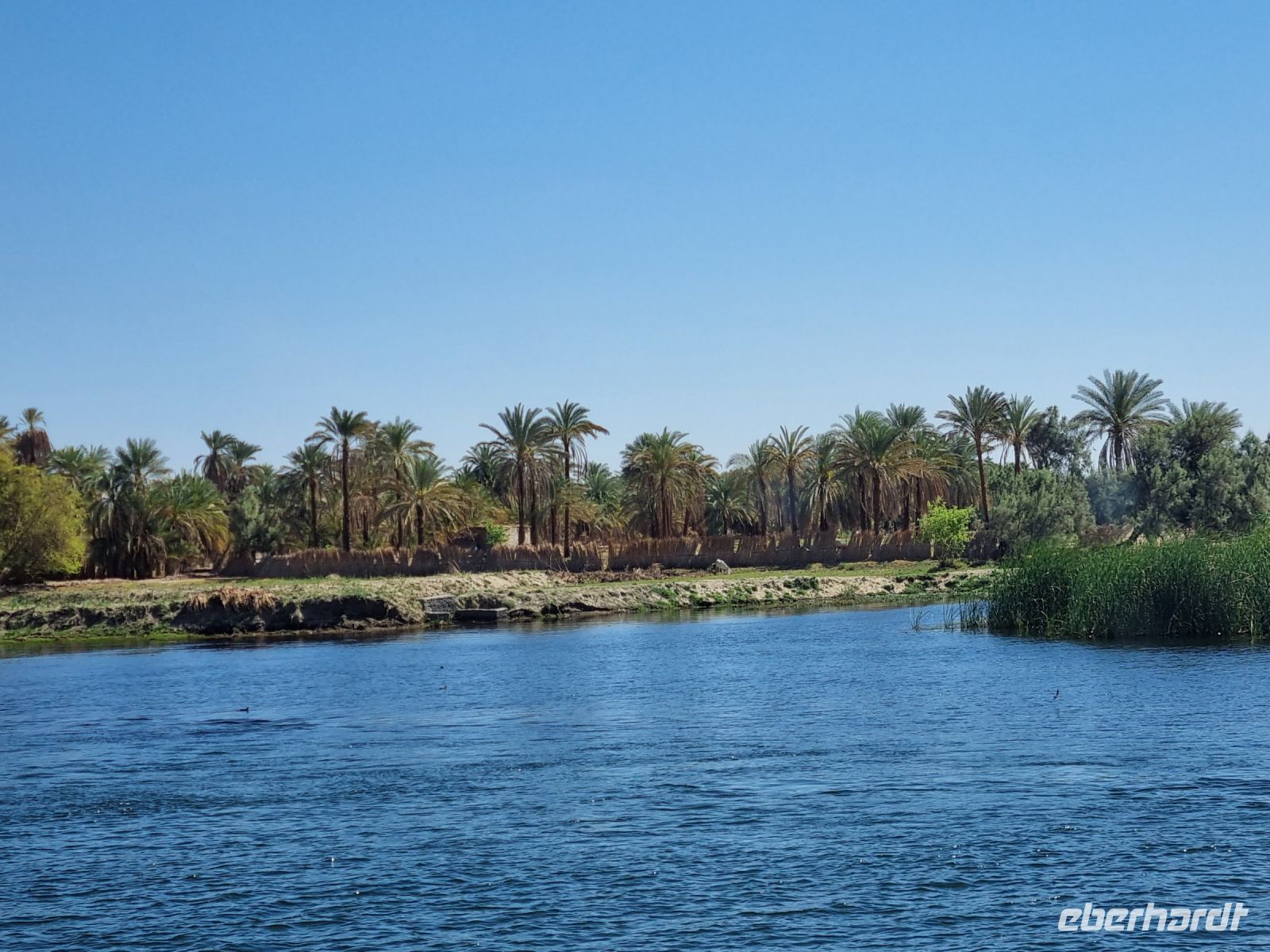 Fahrt auf dem Nil von Edfu nach Kom Ombo...