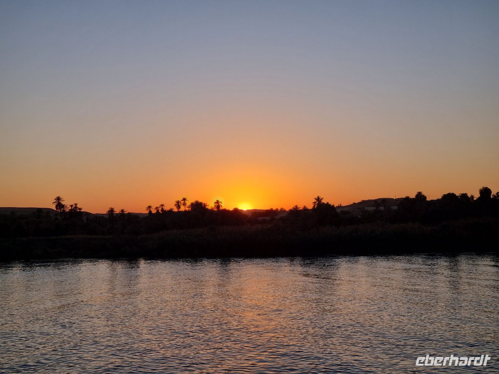 Sonnenuntergang am Nil