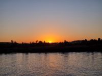 Sonnenuntergang am Nil