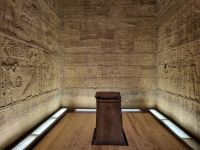 Assuan - Tempel von Philae (Barken-Sockel)