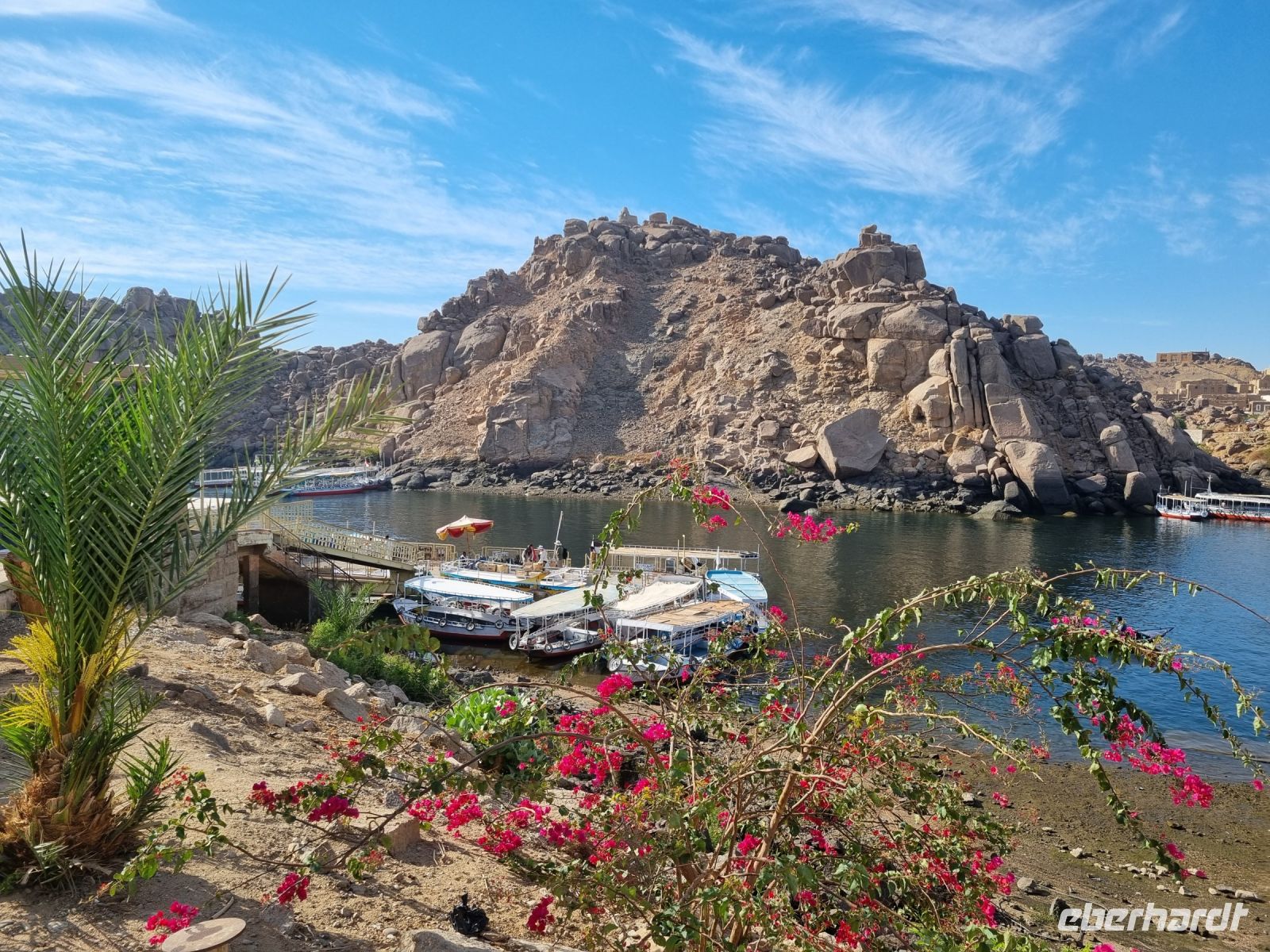 Assuan - Ausblick vom Tempel von Philae 