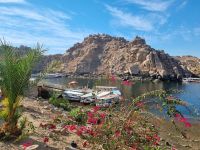 Assuan - Ausblick vom Tempel von Philae 